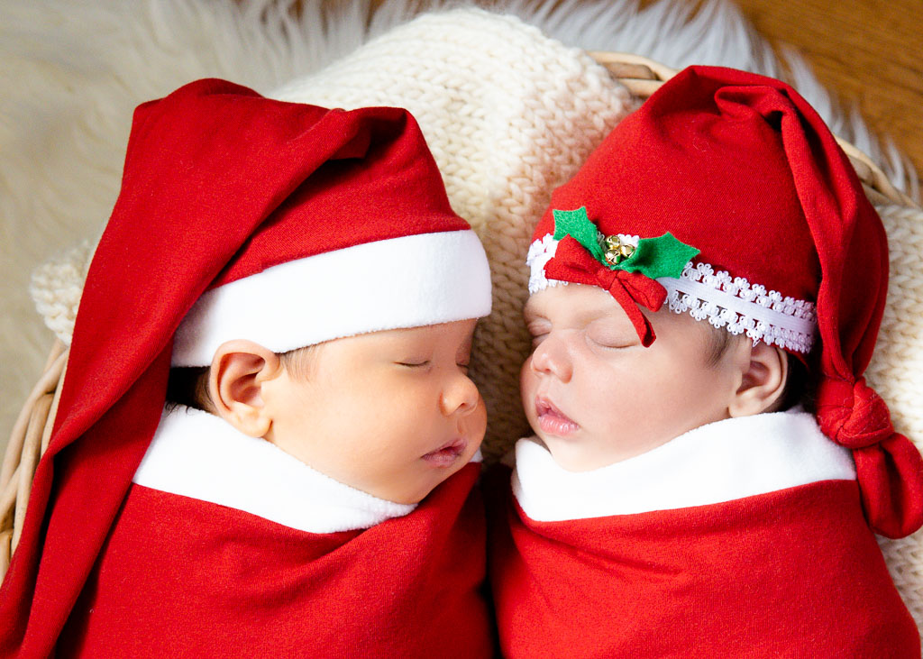 middle georgia newborn photographer. new born photos. props, wraps, basket, flokati. twin photo shoot